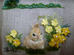 刺しゅう作品