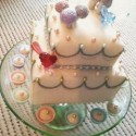 新井なつこ作品：きのこのケーキ