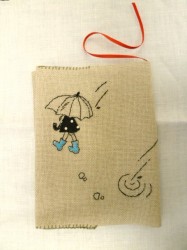 ブックカバー（rain）