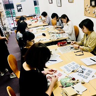 刺しゅう教室 日本アートクラフト協会 Jaca